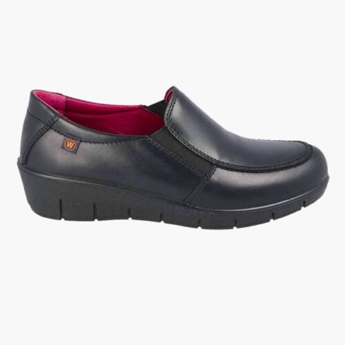 Mocasín mujer con cierre elástico lateral